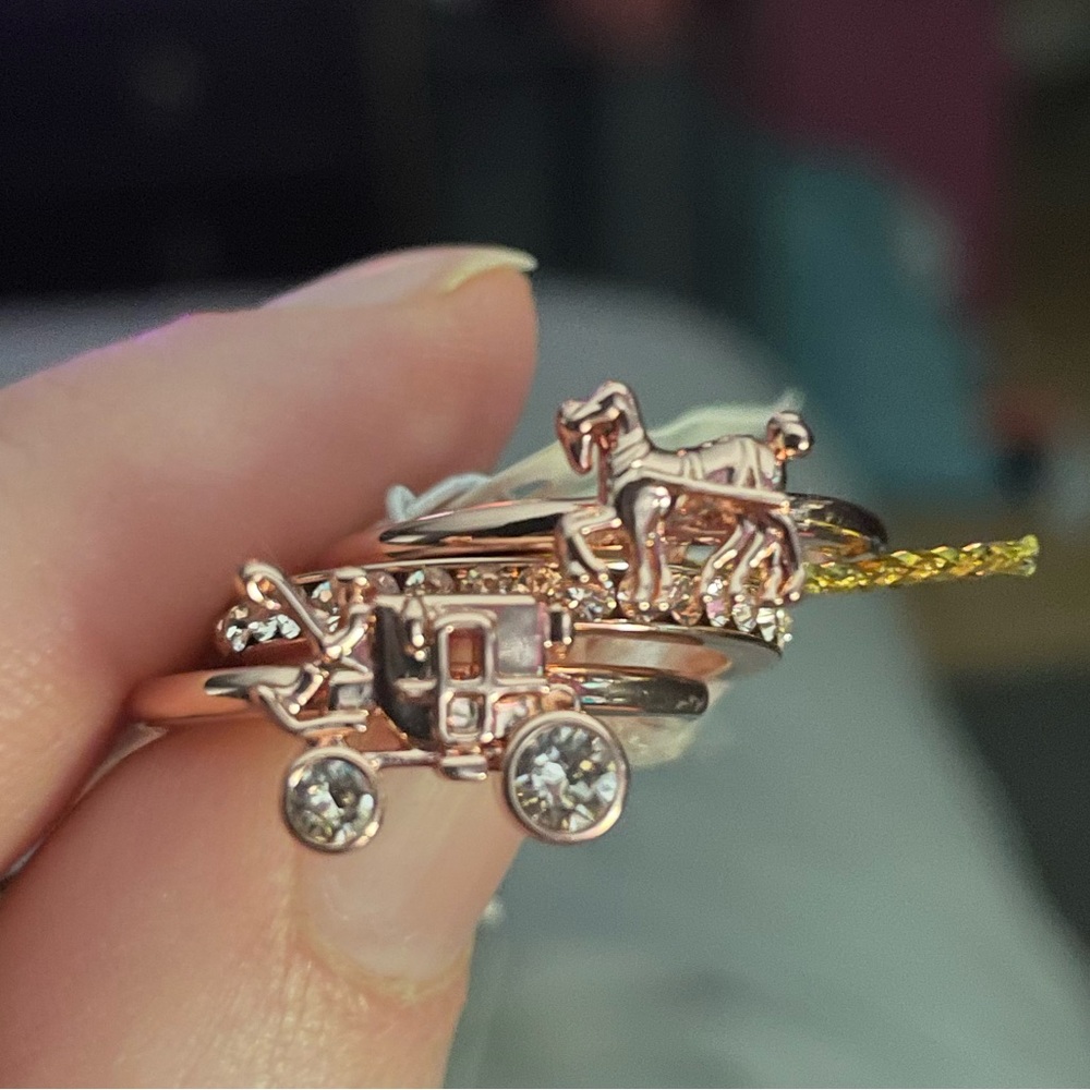 Coach rings NWT 6